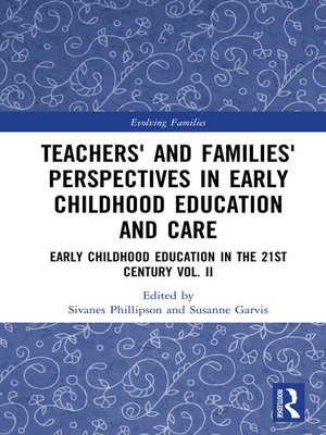 cover image of Teachers' and Families' Perspectives in Early Childhood Education and Care